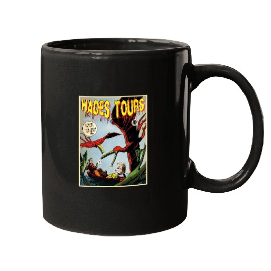 Hades Swamp Boat Tour Pterosaur Pterodactyl Paleontology Mugs