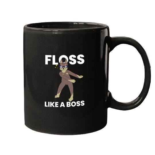 German Pinscher Dog Floss Like A Boss Flossing Dance 21 Mugs