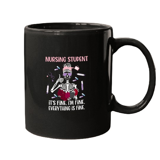 Future nurses Funny Nursing Student nurses In Progress Mugs
