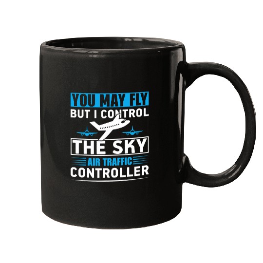 This is my air traffic controller 3 Mugs
