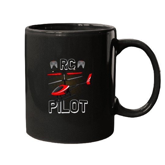 Model Flight RC Helicopter Pilot Hobby Mini Helicopter Mugs