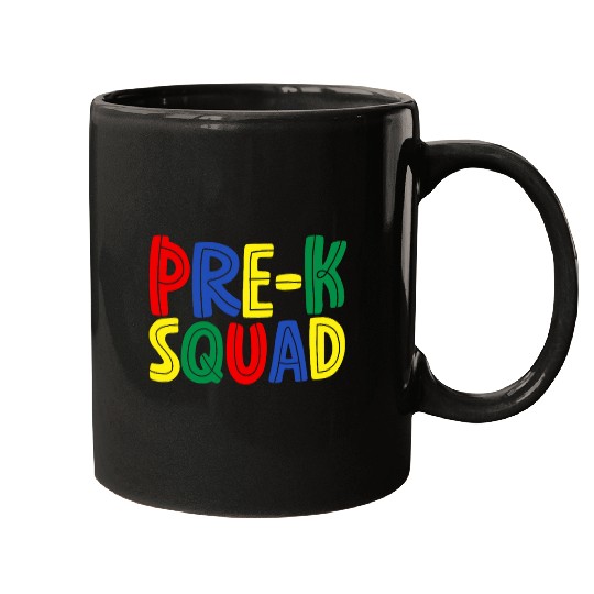 Team PreK Back To School Pre Kindergarten Teacher Student 2 Mugs