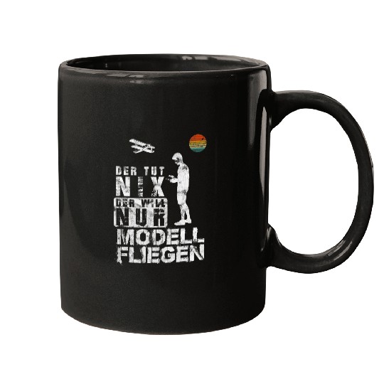 Evolution Model Flight Retro vintages Model Aeroplane Drone Mugs
