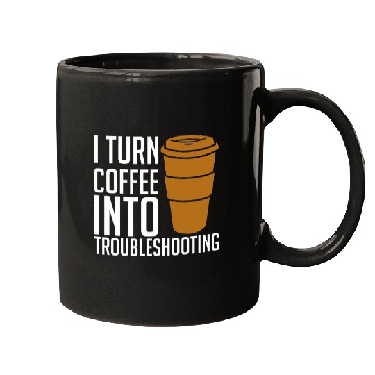 Sarcastic Coder Coffee lover IT Helpdesk Computer Geeks Mugs