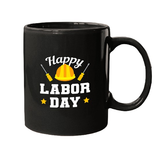 Union Strong Worker Happy Labor Day Gift Men Women Work hard Mugs