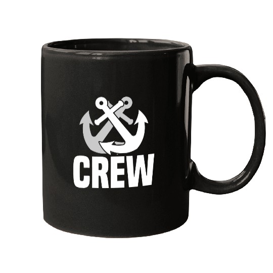 Captain and Crew Of The Boat Mugs