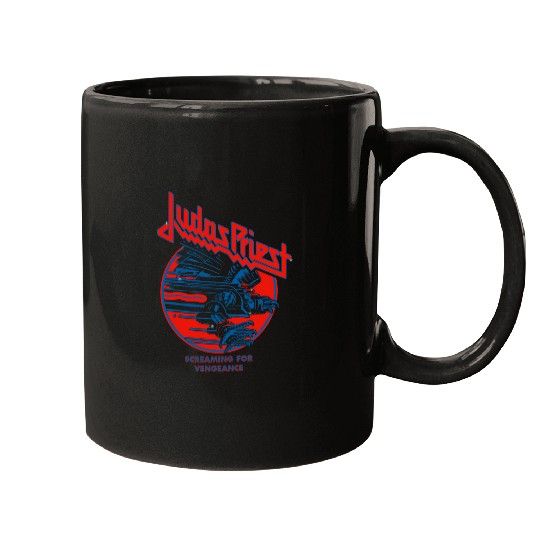 Judas Priest Screaming For Vengeance Blue Eagle Mugs