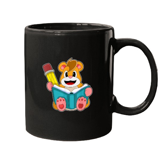 Hamster Pupil Book School Mugs