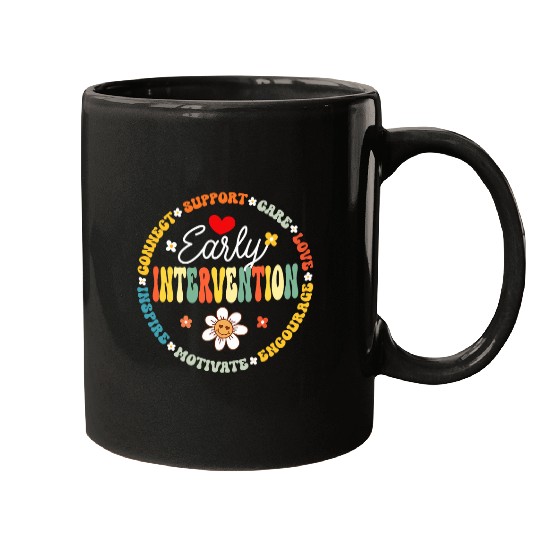 Intervention Teacher Team Early Intervention Squad Mugs