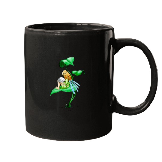 Fairycore Aesthetic Cottagecore Fairy Book Mugs