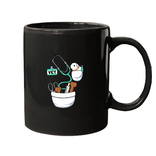 Veterinarian Costume Animal Owner Dog Doggie Hamster Pets Mugs