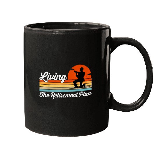 Retirement Plan Retired Worker Photographer Photography Fan Mugs