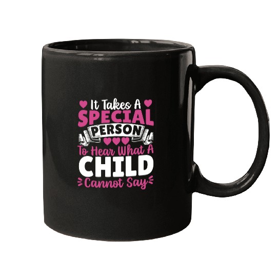 It Takes A Special Person Speech Pathology Speech Therapist Mugs