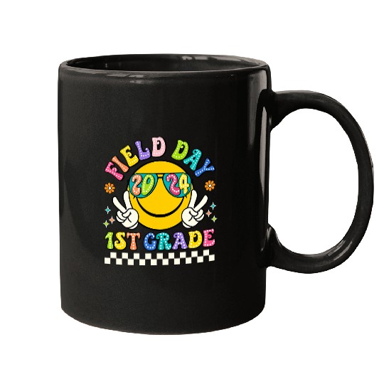 Field Day 2024 1st First Grade Field Trip Teacher Student Mugs