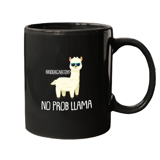 No Prob Llama Funny Kindergarten School Mugs