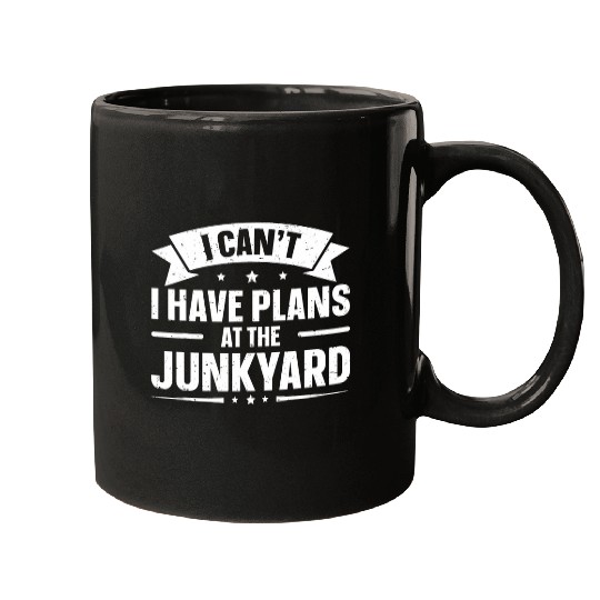 Scrapyard Junkyard Life Design for a Junk Yard Scrapper Mugs