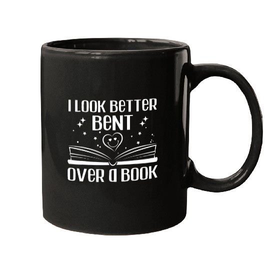 I Look Better Bent Over A Book Lover Reading Club Matching 1 Mugs