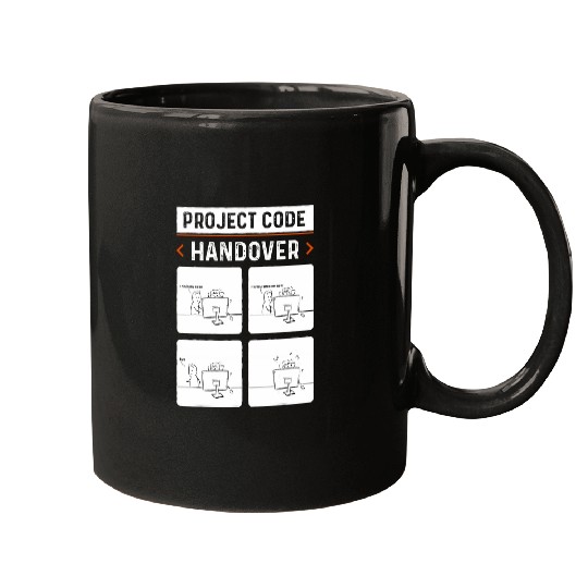 Project Code Handover Software Developer Funny C Programmer Mugs