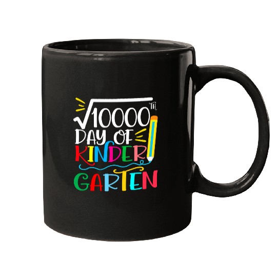 happy 100th day of kindergarten teacher or student 1 Mugs
