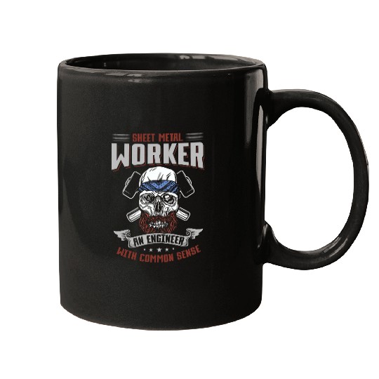 Sheet Metal Worker 3 Mugs