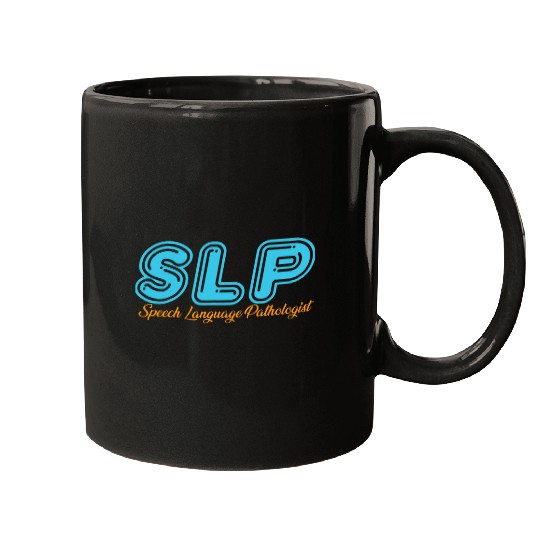 Speech Therapy Speech Language Pathologist Therapist SLP 3 Mugs