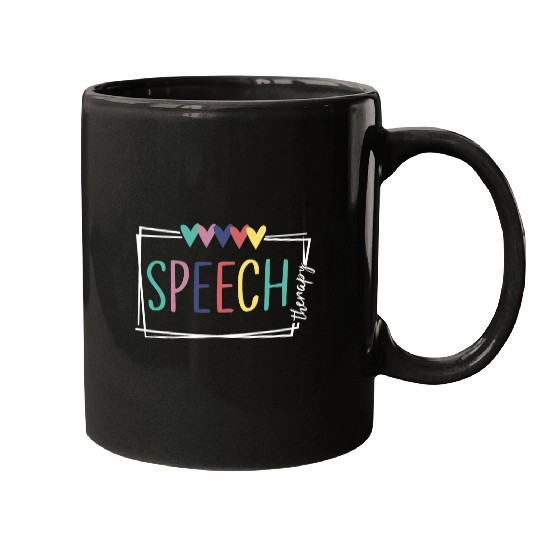 Speech Therapy Speech Language Pathologist Therapist SLP Mugs