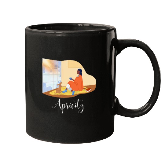 Apricity Tee Cozy Winter Reading Mugs