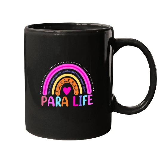 Para Life Paraprofessional Teacher Appreciation Present Mugs