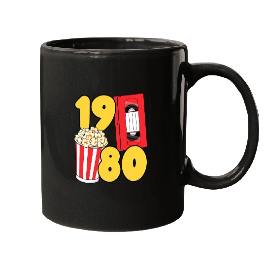 Grad Class 1980 Cinema Student 80s Movie Film School Reunion Mugs
