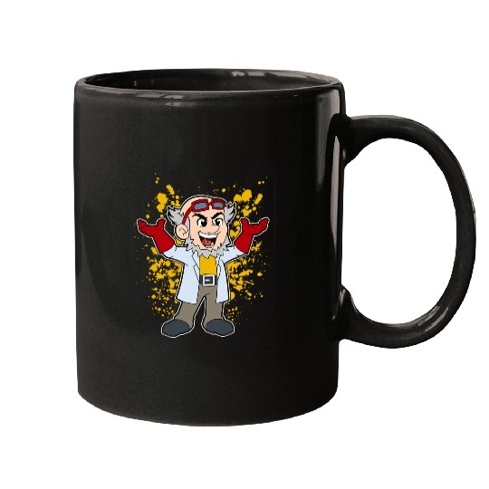 Scientist Experimentation Science Laboratory Lab Professor Mugs