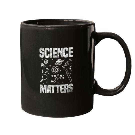 Science Matters Scientist DNA Biology Physics Research Mugs