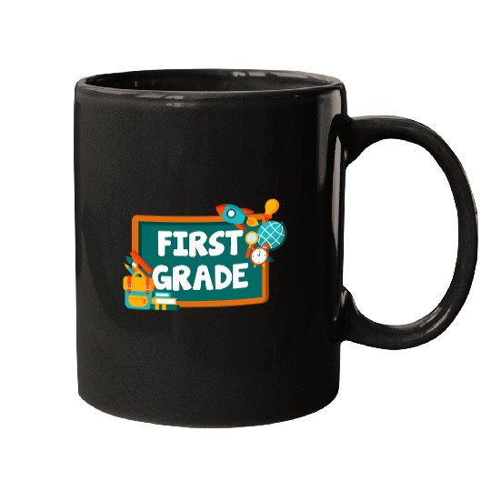 First Grade 1st Grade Teacher Appreciation School Mugs