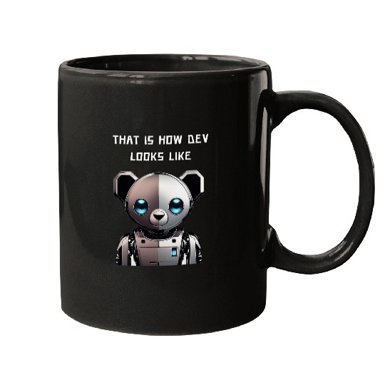 Programmer For Coder Engineer Developer Robot Robotic Mugs
