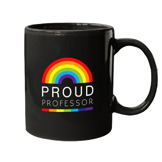 Proud Professor LGBTQ academics pride professionals Mugs