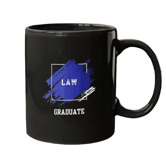 Graduation Graduated Law Degree University College Student Mugs