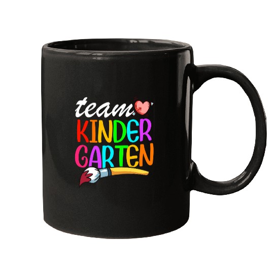 Funny Back To School Gift Team Kindergarten Teacher Student Mugs