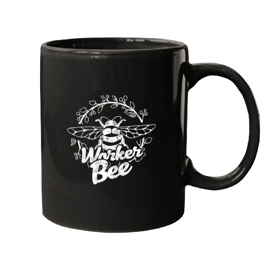 Worker Bee Diligence Mugs