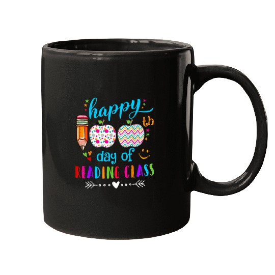 Happy 100th Day of School Kindergarten Teacher or Student 10 Mugs