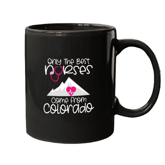 nurses Colorado RN CNA LPN Nursing Student Graduation Mugs
