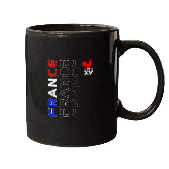 France Rugby Men Women Child XV Player Mugs