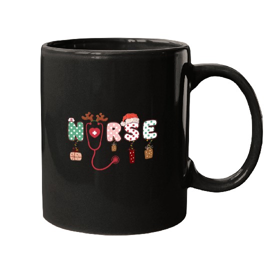 nurses Christmas Christmas nurses Gifts Nursing Student RN Mugs