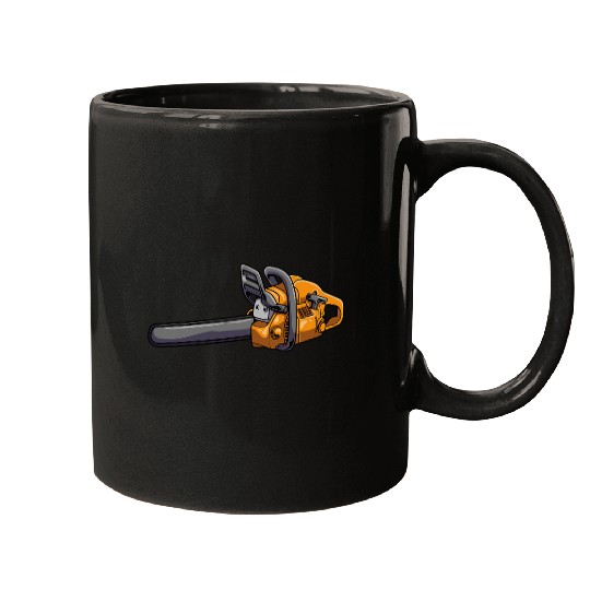 Lumberjack Forester Woodworker Chainsaw Lumber Mugs