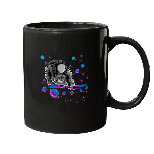 Astronomy Galaxy Billiard Player Astronaut Pool Player Star Mugs