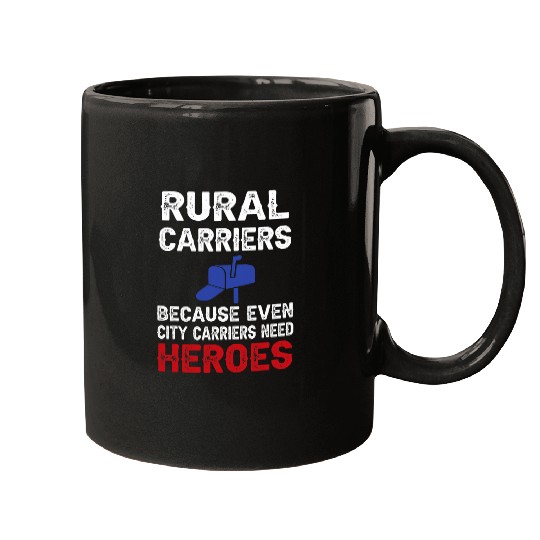 Rural Mail Carrier Postal Worker Mail Carrier Mailman Mugs