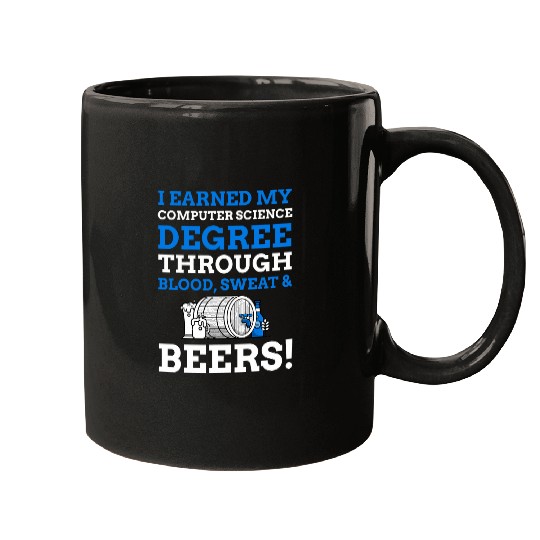 Funny Computing Degree Gifts Qualified Computer Scientist Mugs