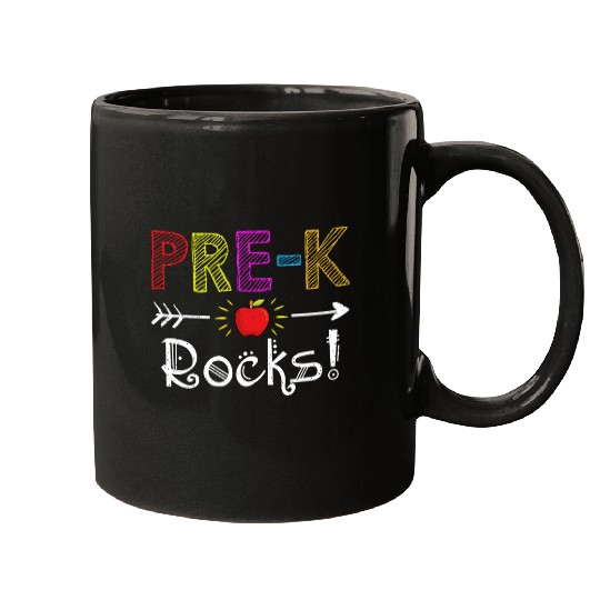 PreK Rocks Teacher Student Funny Back To School Mugs
