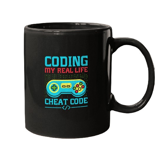 Web Developer Gamer Nerd Video Gaming Computer Programmer 2 Mugs
