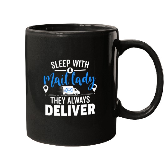 Womens Post Office Funny Postal Worker Mailman Mail Lady Mugs