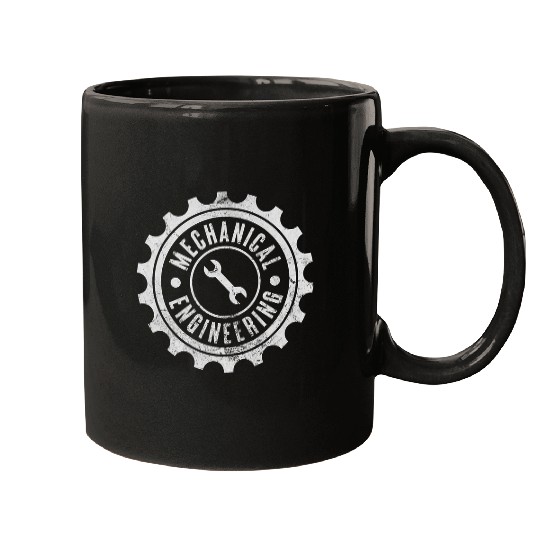 Mechanical Engineering Student Mechanics Engineer Distressed Mugs