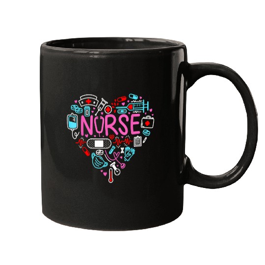 nurses love nursing student rn life Mugs